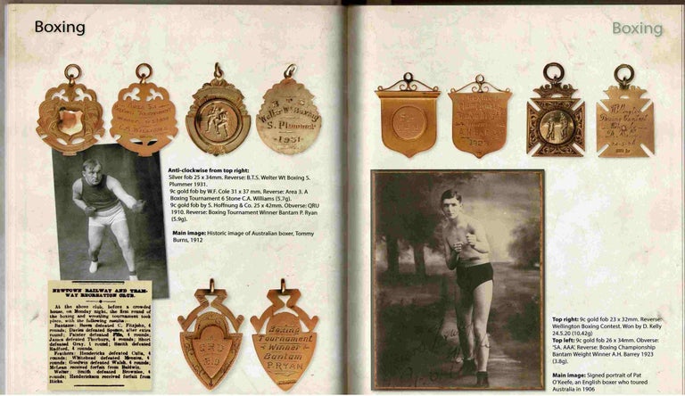 Item #100468 Grace-Cocks Collection of Australian Fobs & Medals. Deirdre Grace, Robin Nichols.