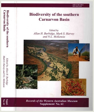 Item #100529 Biodiversity of the southern Carnarvon Basin. Allan H. Burbidge, N. L. McKenzie,...