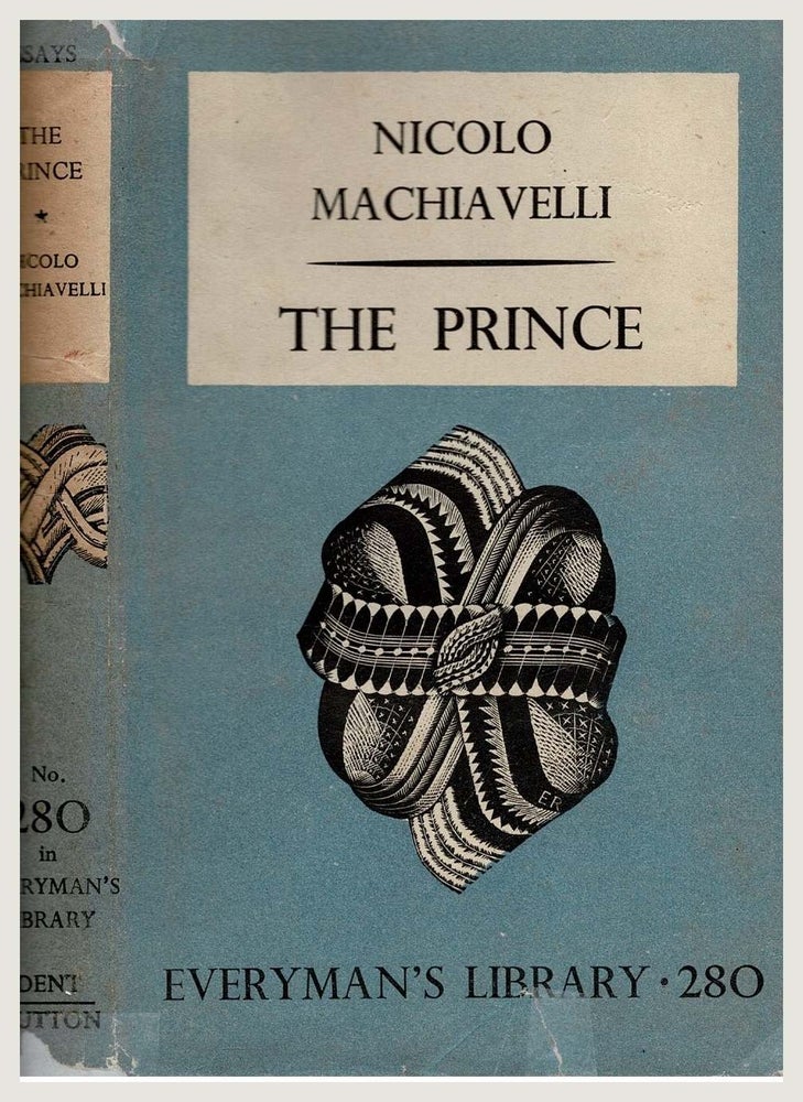 Item #101097 The Prince. Nicolo Machiavelli.