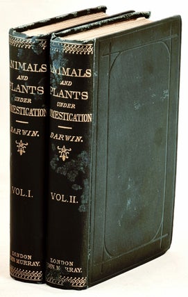 Item #101229 The Variation of Animals and Plants under Domestication (2 volumes). 1893. Charles...