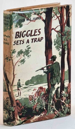 Item #101408 Biggles Set a Trap. Captain W. E. Johns