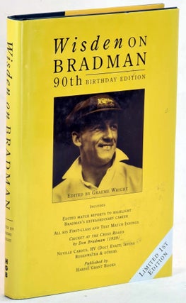 Item #101449 Wisden On Bradman. (90th Birthday Edition). Graeme Wright