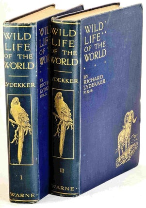 Item #101528 Wild Life of the World: a descriptive survey of the Geographical distribution of...