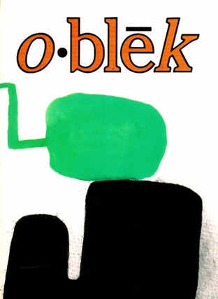 Item #101606 O-blek 7: A Journal of Language Arts. Peter Gizzi, Connell McGrath