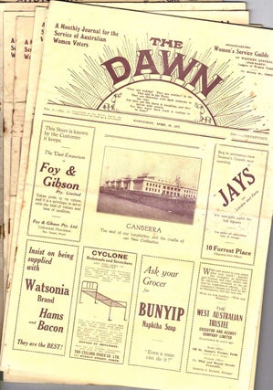 Item #102209 The Dawn : a monthly journal for the service of Australian women voters