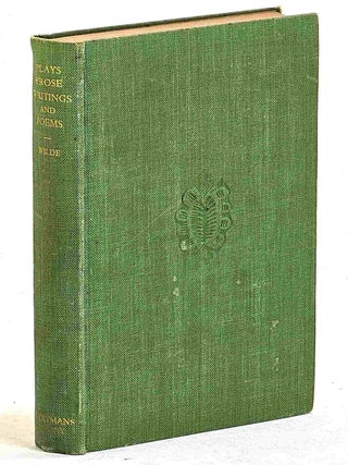 Plays, Prose Writings and Poems