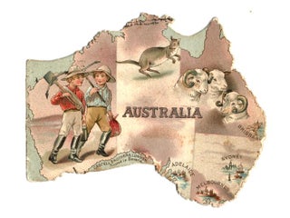 Item #102530 Australia [die-cut shape book, c.1899]. M G