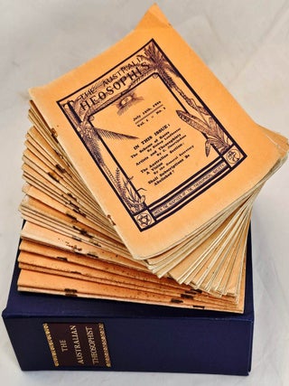 The Australian Theosophist (1926-1931. Australian Section Theosophical Society.