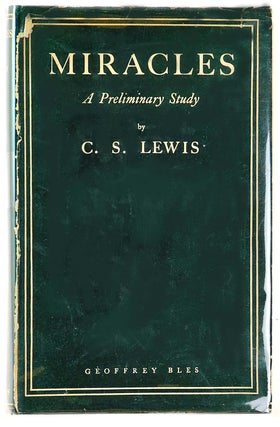 Item #102993 Miracles, A Preliminary Study. C. S. Lewis