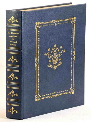 Item #103510 St. Thomas Aquinas on Law and Justice, Excerpts from Summa Theologica