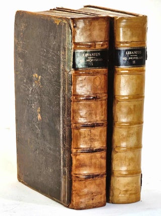 Item #103803 Libanii Sophistae Praeludia oratoria LXXII. Declamationes XLV. et Dissertationes...