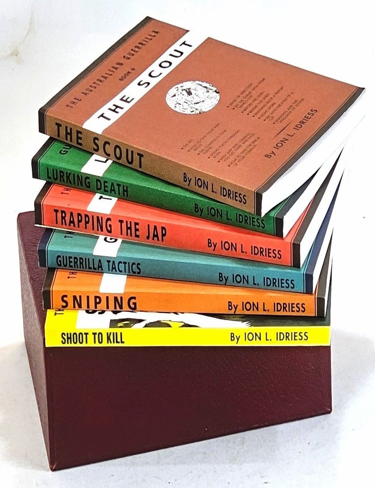 Item #103931 The Australian Guerrilla. [Six Volumes in Slipcase] - Guerilla Series. Ion L. Idriess.