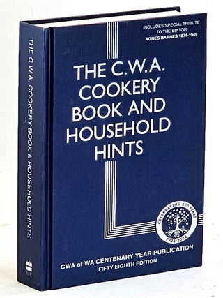 Item #103965 CWA Cookery Book and Household Hints. Country Women's Association of Western Australia