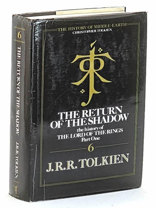 Item #103973 The Return of the Shadow : The History Of The Lord Of The Rings, Part One. (The...