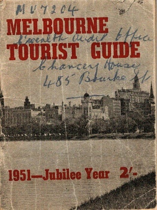 Item #104059 Melbourne Tourist Guide : 1951 - Jubilee Year