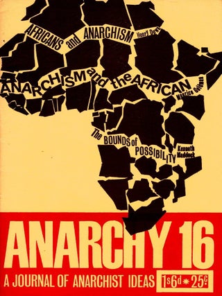 Item #104194 Anarchy. Issue 16, June 1962. Colin Ward