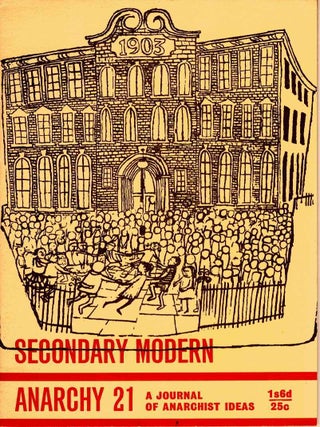 Item #104196 Anarchy. Issue 21, November 1962. Colin Ward