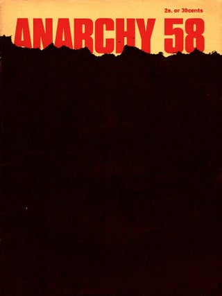 Anarchy. Issue 58. December 1965. Colin Ward.