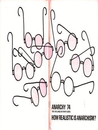 Anarchy. Issue 74. April 1967. Colin Ward.