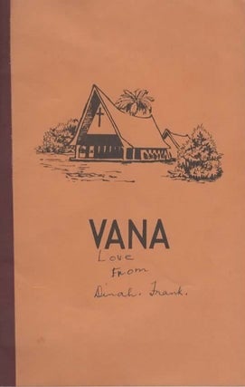 Item #104247 Vana. Hymn Book in the Suau Language. (Signed by Dinah Frank). Dinah Frank