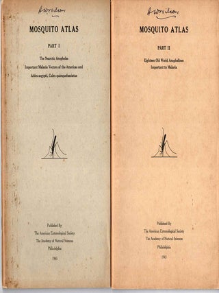 Item #104267 Mosquito Atlas. Parts I and II. Edward S. Ross, H. Radclyffe Roberts