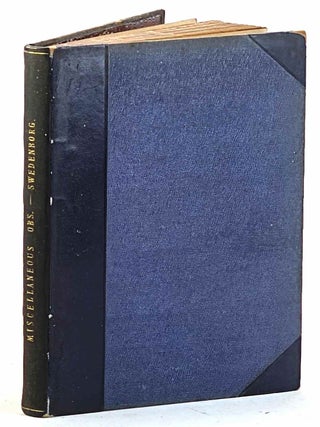 Miscellaneous Observations Connected with the Physical Sciences