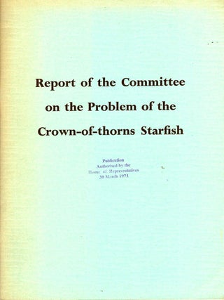 Item #105462 Report of the Committee appointed by the Commonwealth and Queensland governments on...