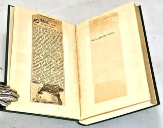 Coolgardie Gold : Personal Record (with) manuscript letter from the author dated November 1937 and Bookplate of John Kirwan