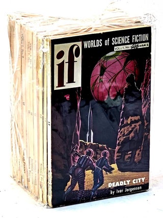 Item #105808 If (Worlds of Science Fiction). 14 issues UK publication, 1953 to 1954. Arthur C....