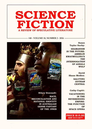 Item #105845 Science Fiction: A Review of Speculative Literature. No. 48. Volume 18, No.2. Van Ikin