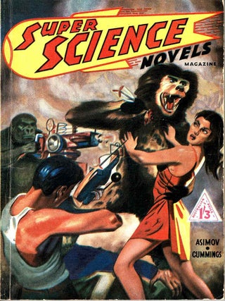Item #105847 Super Science Stories. Australian Edition. No. 13. authors, Eando Binder Isaac...