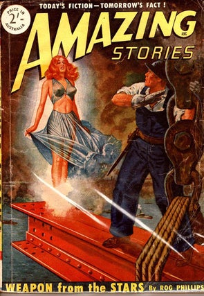 Item #105867 Amazing Stories. (British edition). Vol. 5. Howard Browne, including Frederic Brown...