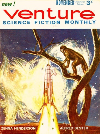 Venture Science Fiction Magazine. Australian Edition November 1963. (British Edition September...