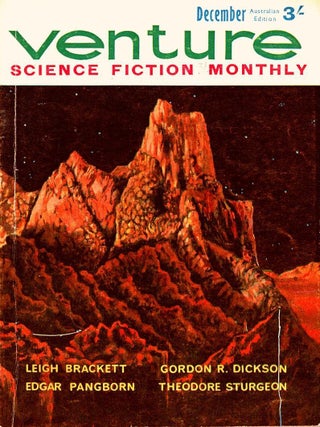 Venture Science Fiction Magazine. Australian Edition December 1963. (British Edition October...