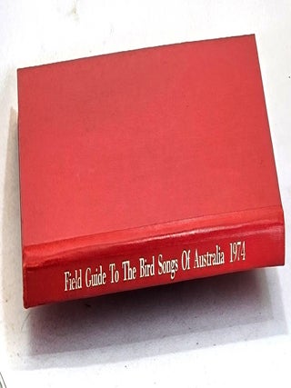 Item #106073 Field Guide to the Bird Songs of Australia. Catalogue of species with index....