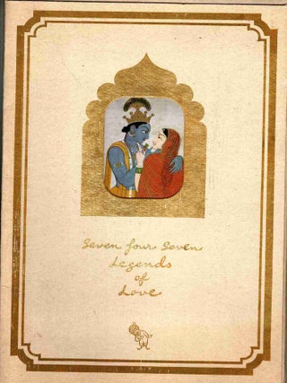 Item #106109 Seven Four Seven Legends of Love (747 Air India. Folio of Colour Prints, brochure