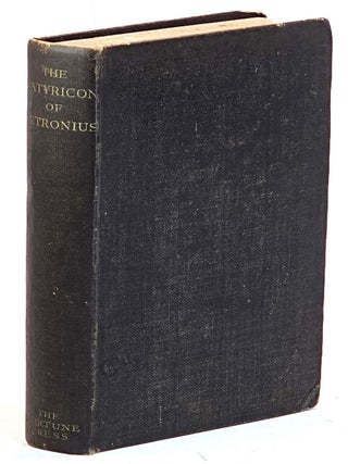 Item #106220 The Satyricon of Petronius. Gaius Petronius