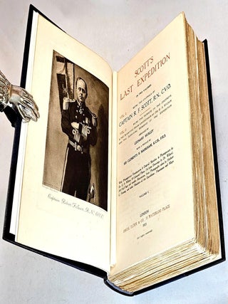 Scott's Last Expedition. Volume I. Being the journals of Captain Scott. Volume II. Being the reports of the journeys & the scientific work undertaken by Dr.E.A.Wilson and the surviving members of the expedition.