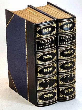 Scott's Last Expedition. Volume I. Being the journals of Captain Scott. Volume II. Being the reports of the journeys & the scientific work undertaken by Dr.E.A.Wilson and the surviving members of the expedition.