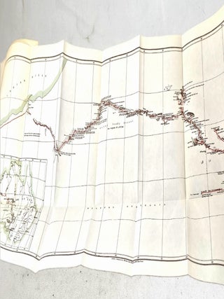 Journey across the Western Interior of Australia (with map. Peter Egerton Warburton.