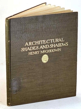 Architectural Shades and Shadows [signature of D.F. Cowell Ham