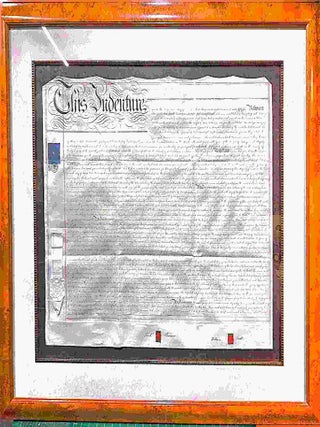 Item #106775 Indenture - Deed document dated 8 February 1855. Richard Barrow, William Smith