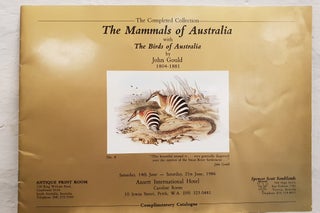 Item #81323 The Completed Collection The Mammals of Australia with The Birds of Australia by John...
