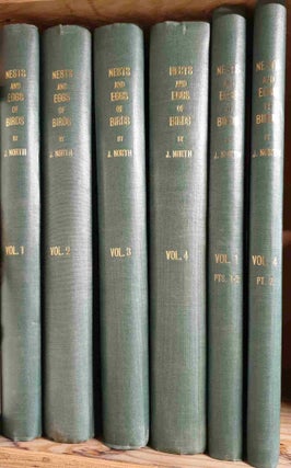 Item #84691 Nests and Eggs of Birds Found Breeding in Australia and Tasmania - 4 Volumes (in 6)....