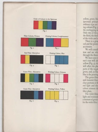 Item #89931 A Simple Exposition of the Function of Light Filters in the Three-colour Process. E....