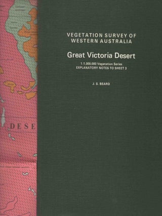 Item #90912 Vegetation Survey of Western Australia, Sheet 3: Great Victoria Desert. J. S Beard
