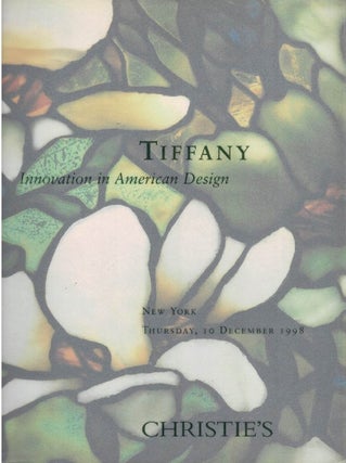 Item #92655 Tiffany. Innovation in American Design