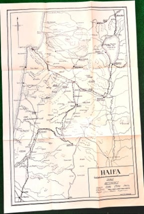 Item #95187 Map of Haifa [Middle Eastern Campaign, WWI]. Hunter Rogers, map-maker