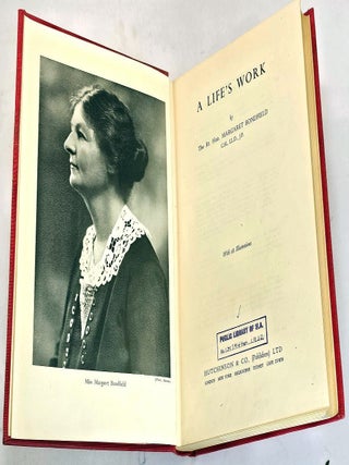 Item #95641 A Life's Work. Margaret Bondfield