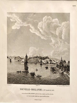 Item #95920 Nouvelle-Hollande: N.elle Galles du Sud. Vue d'une partie de la ville de Sydney...